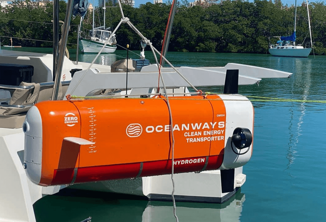 Pearl OW004 during sea trials in Miami